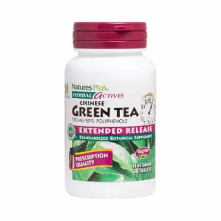 natures plus πράσινο τσάι 750 mg μπουκάλι