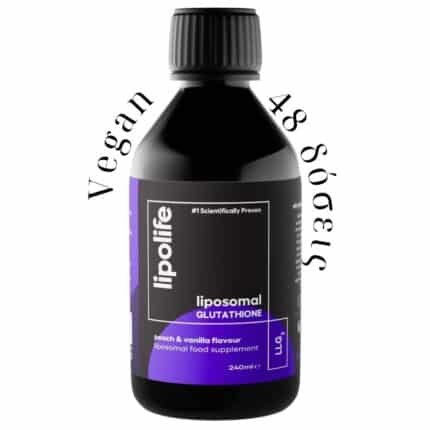 λιποσωμιακή γλουταθειόνη με γεύση lipolife μπουκάλι