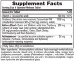 natures plus ultra cranberry 1500 mg σύνθεση