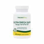 natures plus ultra omega 60 μαλακές κάψουλες μπουκάλι