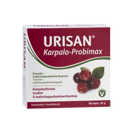 urisan κρανμπερυ με προβιοτικά κουτί